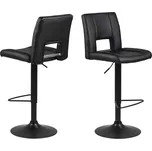 Barová židle SYLVIA, černá