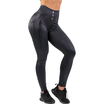 Women's Mid-Waisted Leggings Nebbia Squat Hero Scrunch Butt 571 -  inSPORTline
