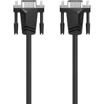 Audio kabel Hama VGA kabel VGA pólové Zástrčka, VGA pólové Zástrčka 1.50 m černá 00200707 VGA kabel
