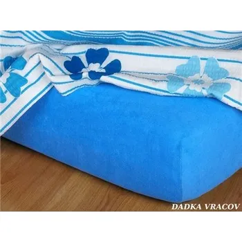 Prostěradlo Dadka froté prostěradlo denim 90x200