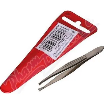 Péče o řasy a obočí SOLINGEN CE-2817/3 Šikmá pinzeta úzká