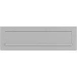 Dveřní vhoz 275 mm k uzamykatelné schránce 270x380x100 - lakovaný - RAL 7040 MAT. - ŠEDÁ