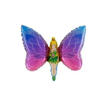 Balónek Fóliový balónek MINI Víla s křídly 35cm