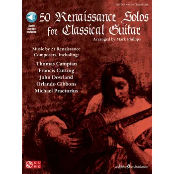 50 Renaissance Solos For Classical Guitar - noty na kytaru 1002211