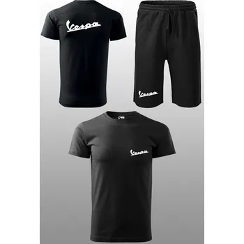 Tepláková souprava s krátkým rukávem Vespa Kraťasy velikost: L, Triko velikost: 2XL