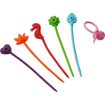 TORO SILIKONOVÁ SMYČKA, 6KS, 12,5CM