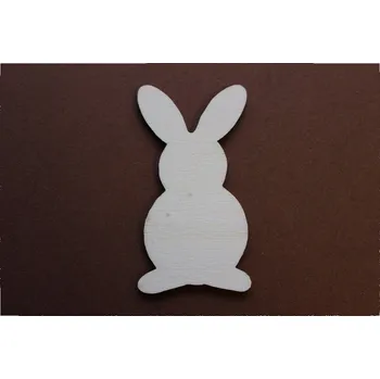 Výtvarná sada Dřevěný výřez Zajíc, 55 mm - motiv 2