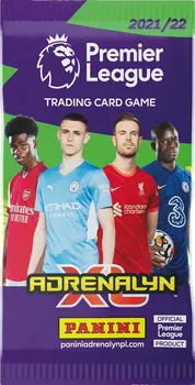 Sběratelská karetní hra Panini Premier League 2021/2022 Adrenalyn