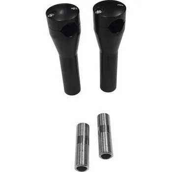 Řídítka Motorrad BURCHARD Nástavce řídítek Motorrad Burchard Glide Style 25,4mm, 150mm - černá matná - otvor na kabely Černá - matná