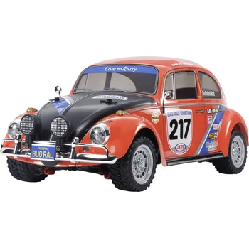 RC model auta Tamiya MF-01X VW Beetle Rallye komutátorový 1:10 RC model auta elektrický silniční model 4WD (4x4) stavebnice