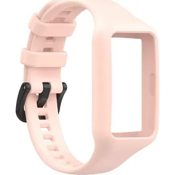 eses Silikonový řemínek pro Huawei Band 6 - Světle růžový