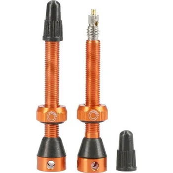 Plášť na kolo TUBOLIGHT - Bezdušový ventilek - oranžový