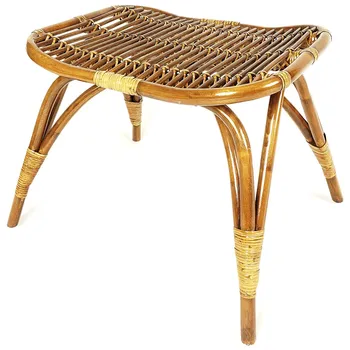 Taburet Ratan-klub Aloha ratanová stolička tmavá