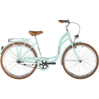 Městské kolo Kenzel Retro kolo Bellissima Ceremony 1spd 26" 2025 tyrkysově-hnědé