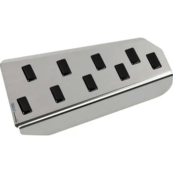 Opěrka nohy Mitsubishi ASX 2010- • nerez • Alu-Frost