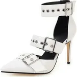 Stylové lodičky s pásky na jehlovém podpatku GoodDayGirl Fashion Barva: Bílá, Velikost: 34