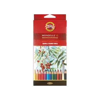 Pastelka Koh-i-noor Hardtmuth Sada 12 uměleckých akvarelových pastelek Mondeluz Koh-i-noor