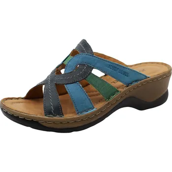Dámské pantofle JOSEF SEIBEL Dámské pantofle JOSEF SEIBEL, model 56366 95 507 Catalonia 01 dunkelblau-multi Velikost: 42
