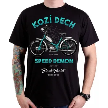 Tričko BLACK HEART Kozí dech - 3XL