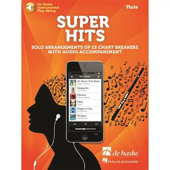 Super Hits for Flute - 15 skladeb pro slovou pnou fltnu s doprovodem 1451715