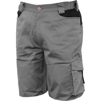 Pánské kraťasy Kraťasy ISSA STRETCH 8734 šedá/černá XL