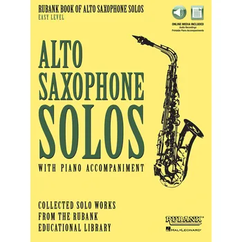 Rubank Book of Alto Saxophone Solos - Easy Level - with Piano Accompaniment 983094
