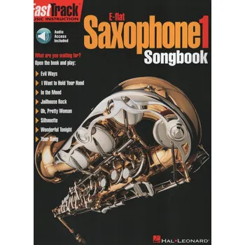 Hudebniny FASTTRACK - ALTO SAX 1 - SONGBOOK 1 + Audio Online