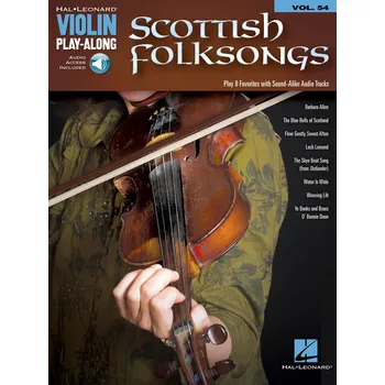 Scottish Folksongs - Violin Play-Along Volume 54 - noty pro housle 981727