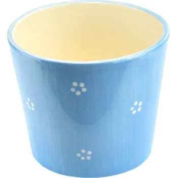 Velikonoční dekorace Květináč porcelánový 10x12 cm