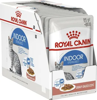Krmivo pro kočku Royal Canin Indoor Sterilised Gravy 12x 85 g