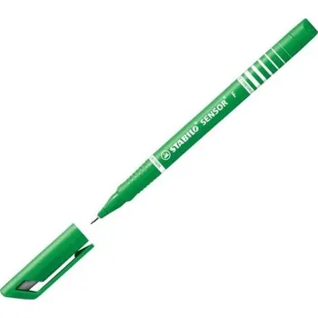 Popisovač Stabilo Sensor F, 0,3 mm, zelený