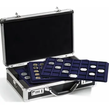 Obal pro sběratelský předmět LEUCHTTURM Kufr na plata na mince CARGO L6 PRO Varianta: S platy