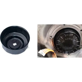 Nářadí pro automobil Condor hlavice nástrčná 3/8", na olejové filtry, 15ti hran 74 mm, na vozy Ford, VW, Audi, GM - 100-07167