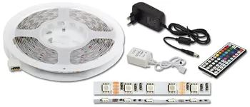 LED páska Ecolite LED pásek set včetně adaptéru 230V RGB