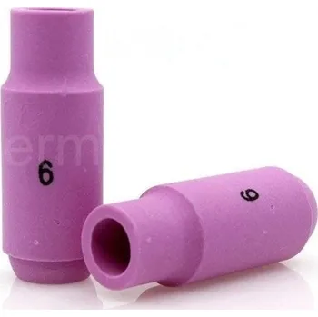 Příslušenství ke svářečce Keramická hubice č.6, 9,5x47mm pro hořáky TIG 17/18/26 10N48
