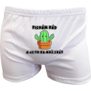 Trenýrky Trenýrky s potiskem TRENKY - PÍCHÁM RÁD pánské