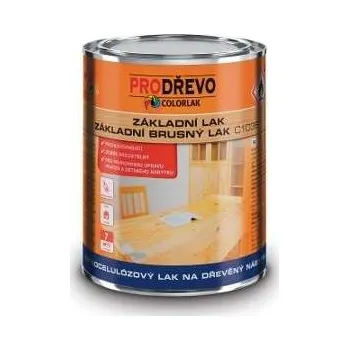 Lak na dřevo Colorlak Nitrocelulózový základní lak na dřevěný nábytek C 1036 9 L