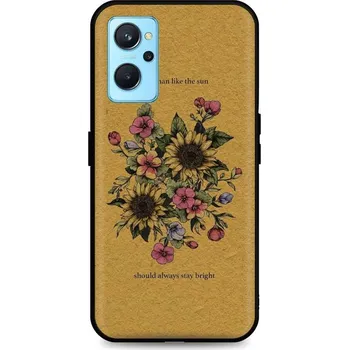 Pouzdro na mobilní telefon Kryt Realme 9i silikon Bouquet (obal neboli pouzdro na Realme 9i)