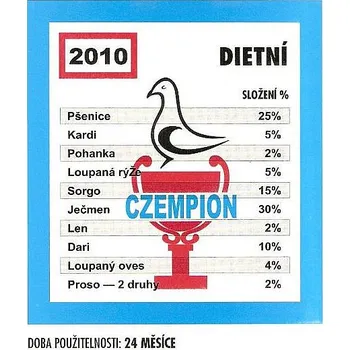 Pro ptáka Dietní směs 2010 / 20kg 20 kg