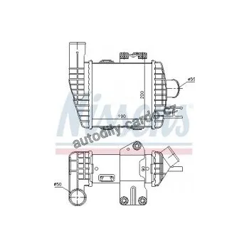 Chladič motoru Chladič turba NISSENS 96661