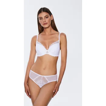 Podprsenka Dámská push-up podprsenka Kinga PU-768 Alice I Béžová 70B