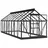 zahradní skleník vidaXL 3082336 1,55 x 3,955 m sklo 3 mm antracit