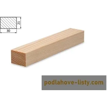 NOVÁK Hranol konstrukční 30x21 hoblovaný borovice surová M3021