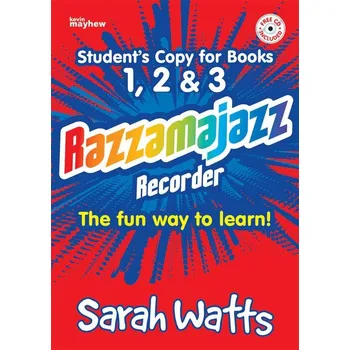 Razzamajazz Recorder - Student Books 1, 2 3 - The fun and exciting way to learn the recorder - pro zobcovou fltnu 1090638