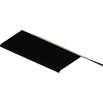 Plech Hřebenáč RŠ 250, 3 bm, Lakovaný pozink, Černá RAL9005