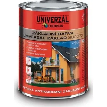 Lak na dřevo Colorlak UNIVERZAL ZÁKLAD S2020 Barva: bílá C0100, Balení: 0,6 l