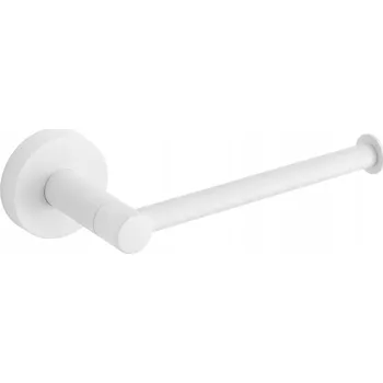 Držák toaletního papíru MEXEN REMO rovný - kovový - bílý, 70507330-20