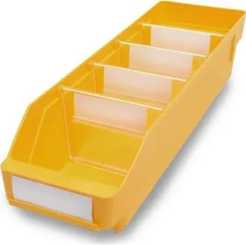 Regálový box RackBox, 400 x 120 x 95 mm, barva žlutá