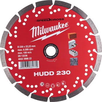 Řezný kotouč Milwaukee Speedcross 4932 3998 22