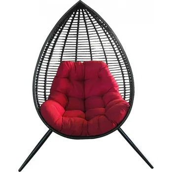 ST Leisure Equipment Křeslo Canoona umělý ratan, černé